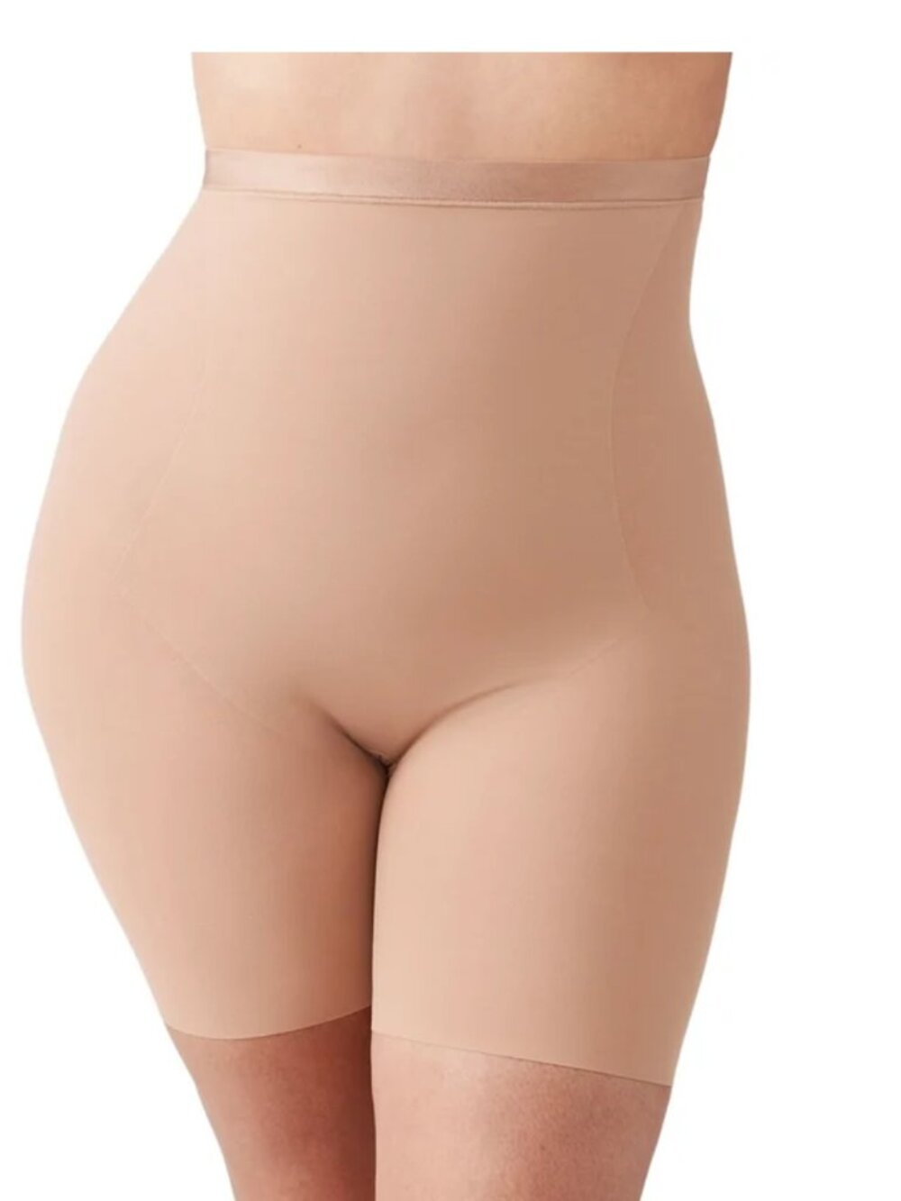 NWT WACOAL 808387 Shape Revelation Hourglass Hi-Waist Thigh Shaper Sz L